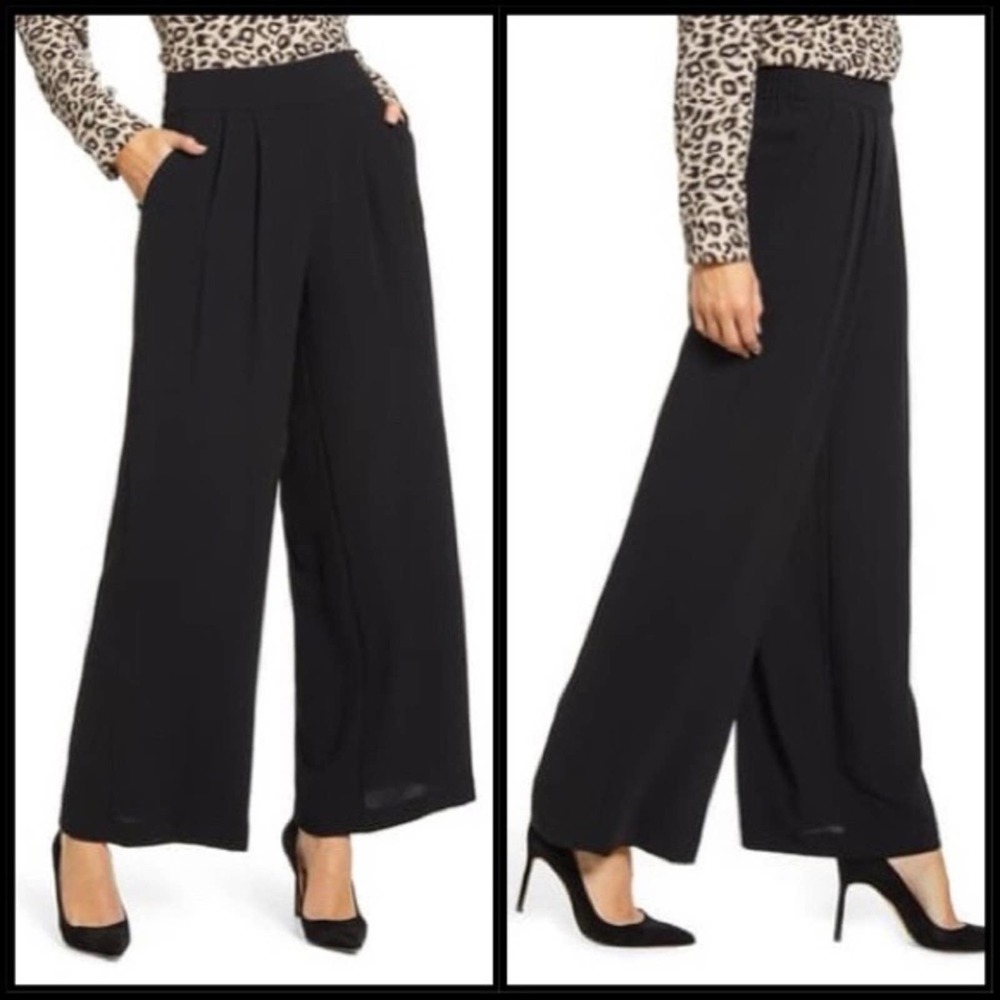 1.state Crepe Wide Leg Pants NWT